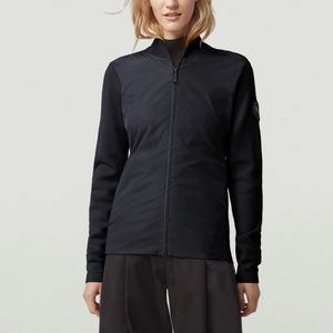 Canada Goose WindBridge Full Zip Sweater Black Label